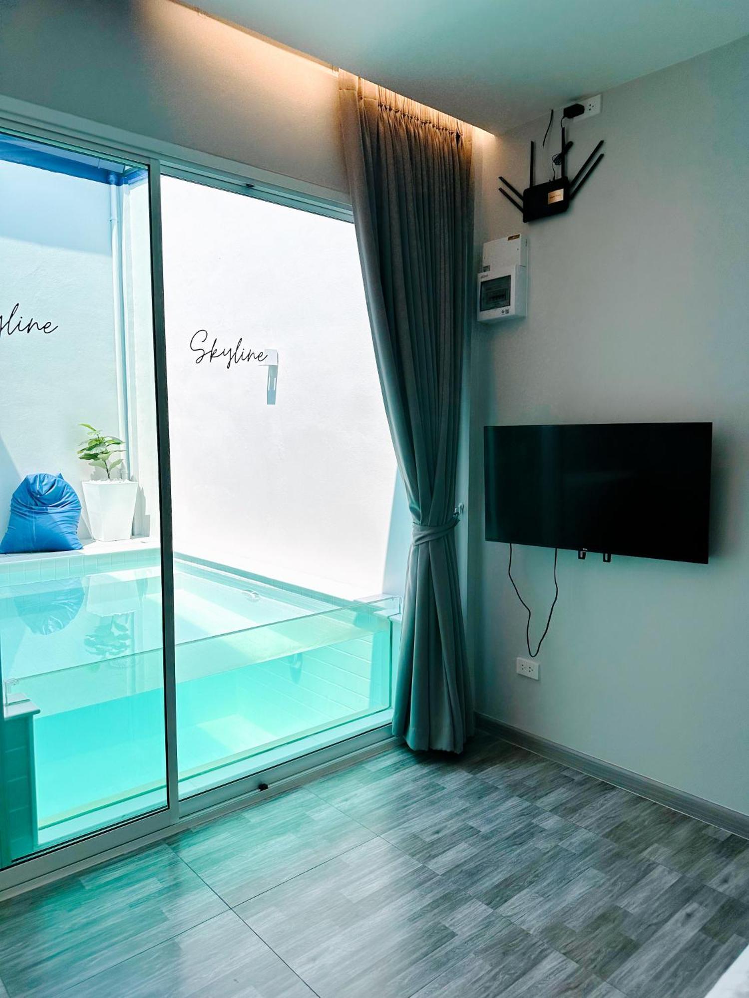 Skyline Resort Ban Khlong Lat Bua Khao Luaran gambar